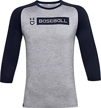 Under Armour Men's Utility 3/4 Heathered Shirt