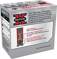 Winchester Super-X Lead Shot Dove & Game Load 12 Gauge Shotshells