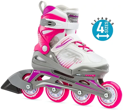 Bladerunner Girls' 21 Phoenix Adjustable In-Line Skates