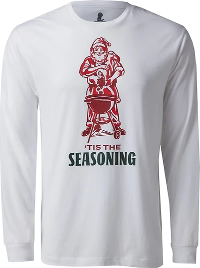 St. Jude's Children's Research Hospital Men's Tis the Seasoning Long-Sleeve Graphic T-shirt