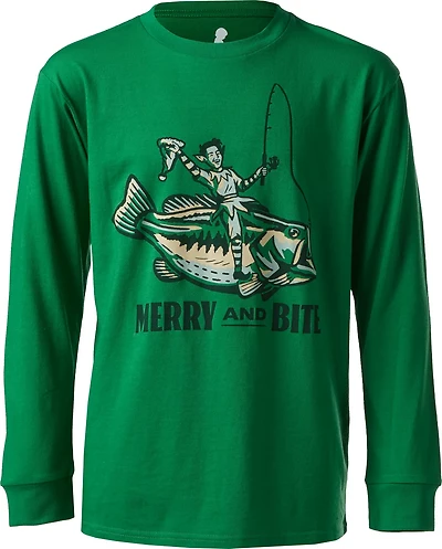 St. Jude's Children's Research Hospital Youth Merry and Bite Long-Sleeve Graphic T-shirt