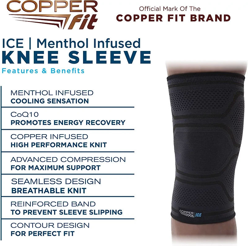 Copper Fit Small/Medium Ice Knee Sleeve