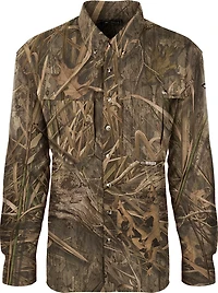 Drake Waterfowl Men's EST Camo Flyweight Wingshooter's Pattern Shirt
