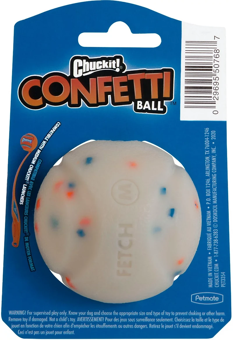 Chuckit! Medium Confetti Ball