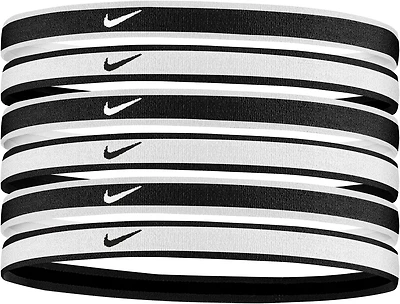 Nike Women's Tipped Swoosh Sport 2.0 Headbands 6 Pack