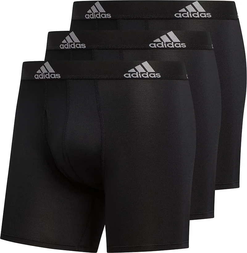 adidas Men's Performance Boxer Briefs 3-Pack