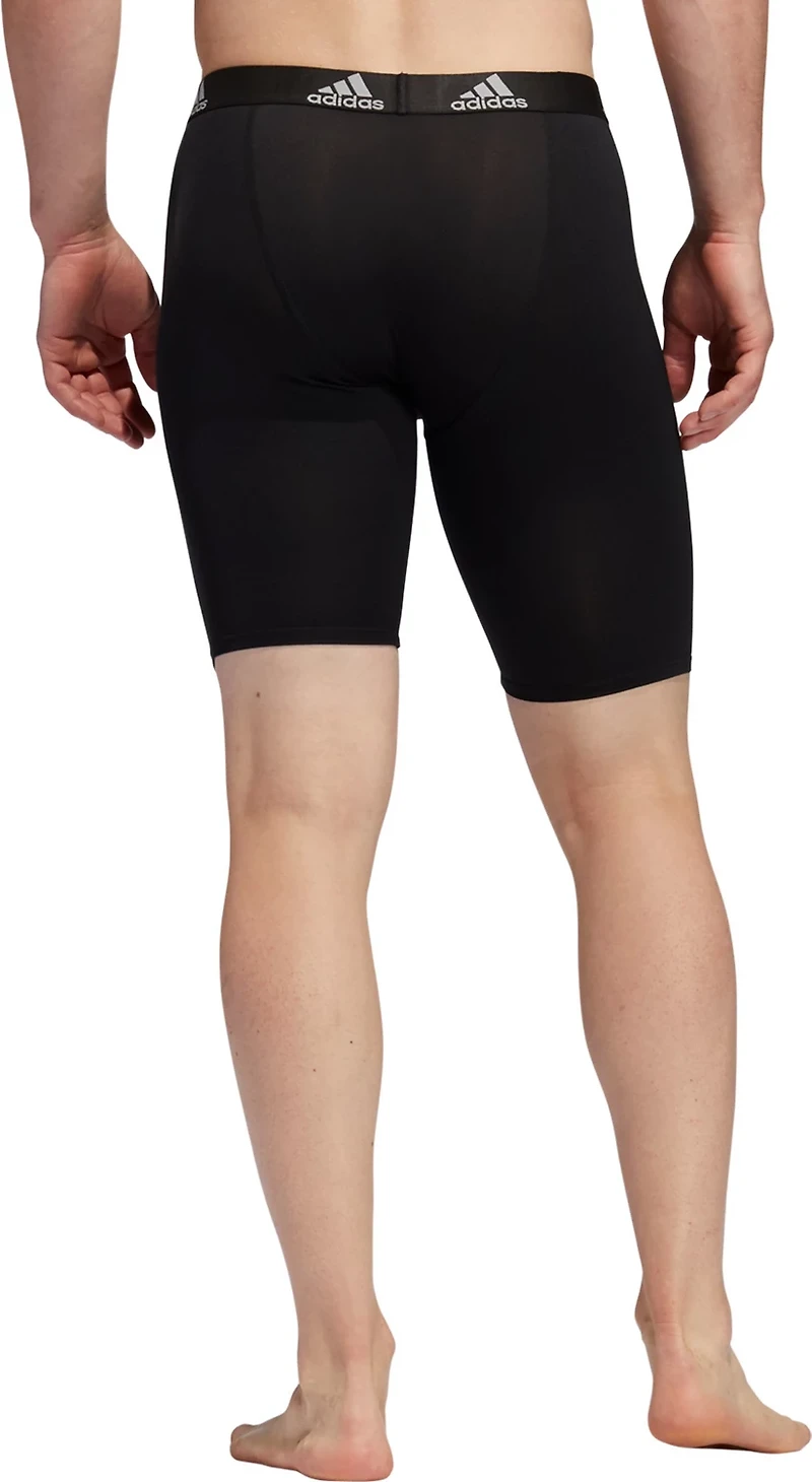adidas Men's Performance Long Boxer Briefs 3-Pack
