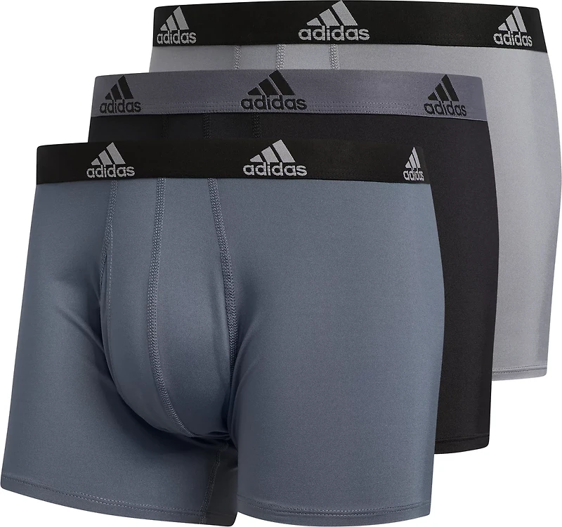 adidas Men's Performance Trunks Briefs 3-Pack