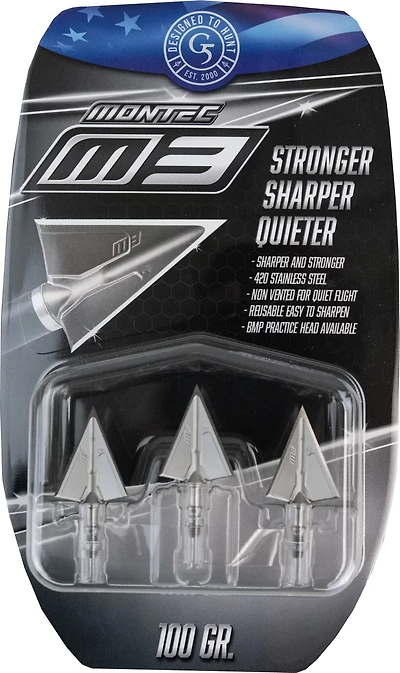 G5 Montec M3 Broadheads 3-Pack
