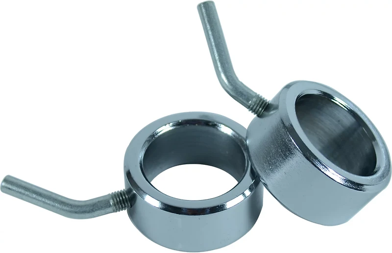 Sunny Health & Fitness 20 in Olympic Single Dumbbell Handlebar with Ring Collars