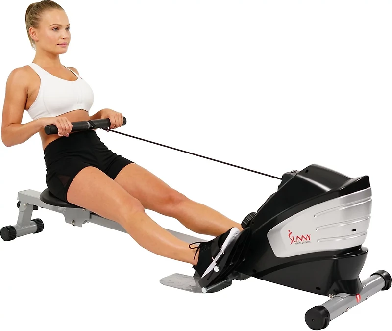 Sunny Health & Fitness Dual Function Magnetic Rowing Machine