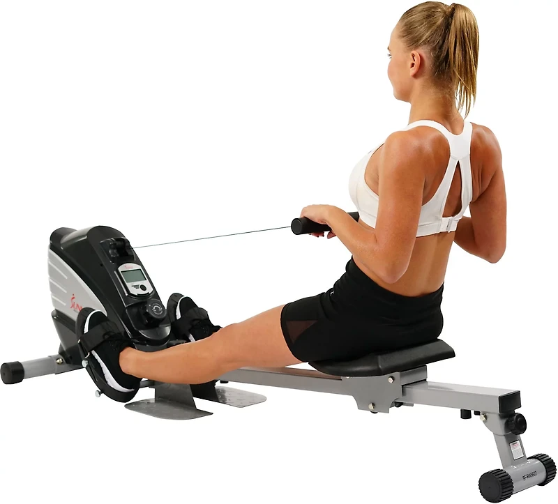 Sunny Health & Fitness Dual Function Magnetic Rowing Machine