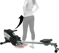 Sunny Health & Fitness Dual Function Magnetic Rowing Machine