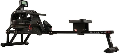 Sunny Health & Fitness Obsidian Surge Water Rowing Machine