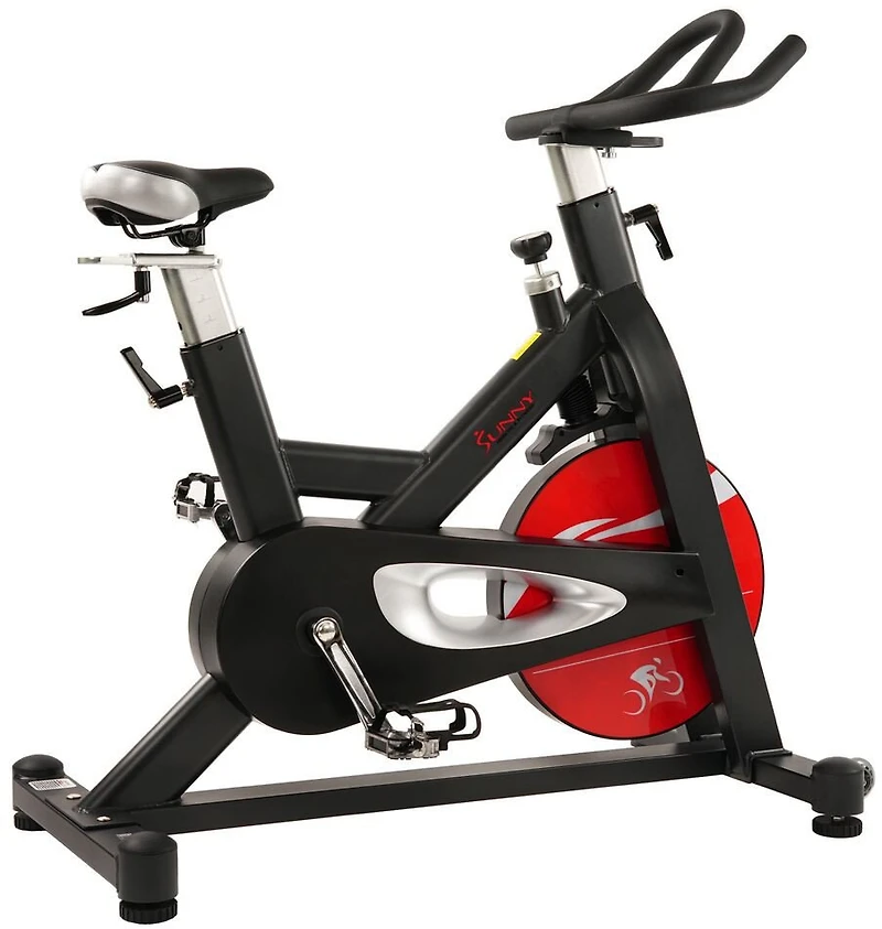 Sunny Health & Fitness Evolution Pro Magnetic Belt Drive Indoor Cycling Bike