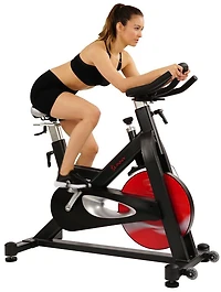 Sunny Health & Fitness Evolution Pro Magnetic Belt Drive Indoor Cycling Bike