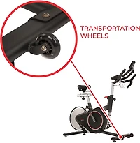 Sunny Health & Fitness SF-B1709 Magnetic Belt Rear Drive Indoor Cycling Bike