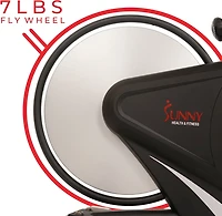 Sunny Health & Fitness SF-B1709 Magnetic Belt Rear Drive Indoor Cycling Bike