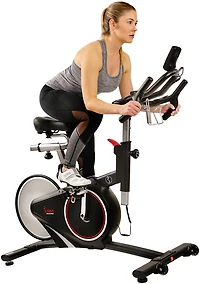 Sunny Health & Fitness SF-B1709 Magnetic Belt Rear Drive Indoor Cycling Bike