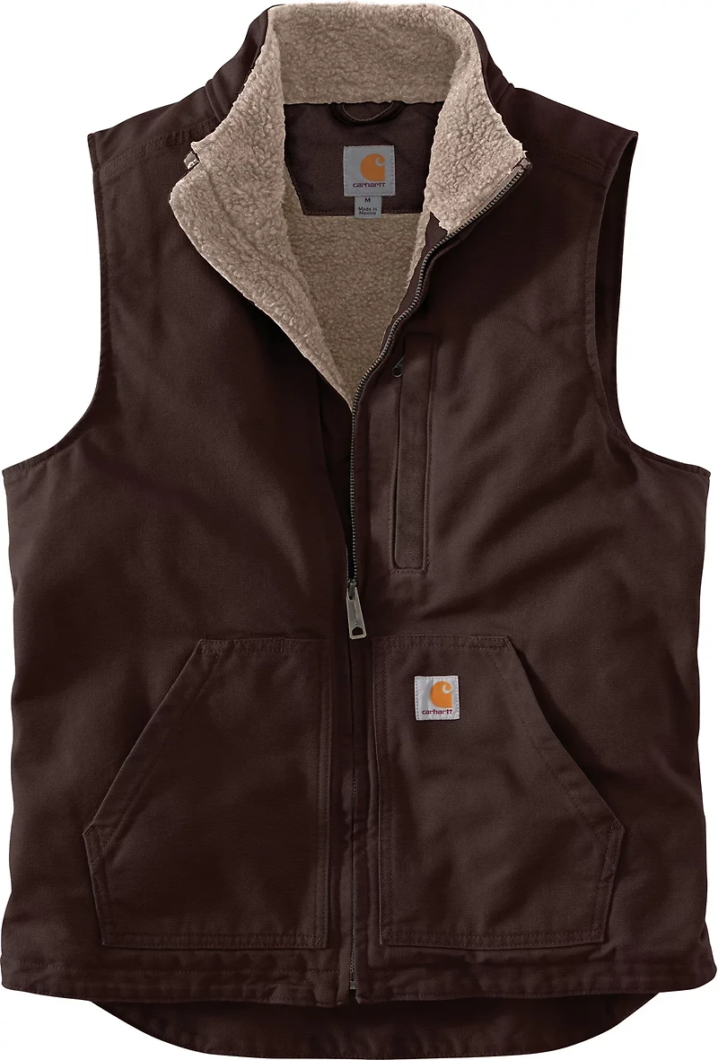 Carhartt Men's Sherpa Lined Mock Neck Vest