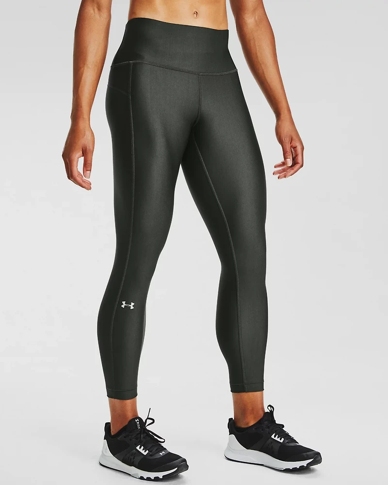Under Armour Women's HeatGear High-Rise Ankle Crop Leggings
