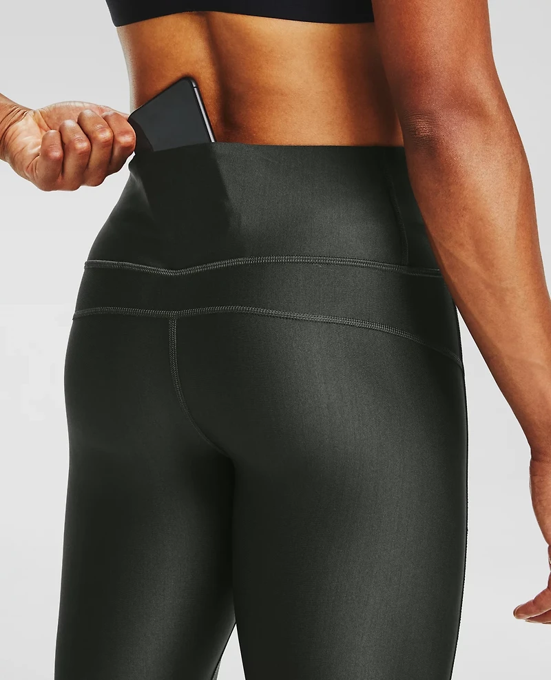 Under Armour Women's HeatGear High-Rise Ankle Crop Leggings