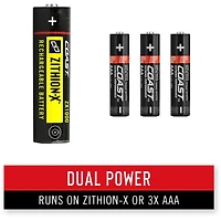 Coast XP11R Rechargeable Dual Power Flashlight