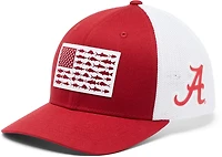 Columbia Sportswear Men's University of Alabama Mesh Fish Flag Ball Cap