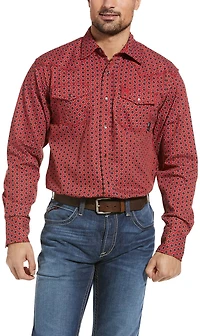 Ariat Men's Lubbock Retro Long Sleeve Work Shirt