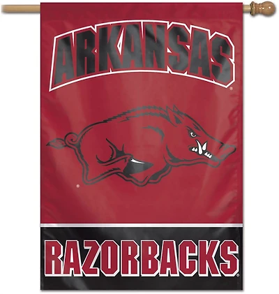 WinCraft University of Arkansas 28 in x 40 in Vertical Flag