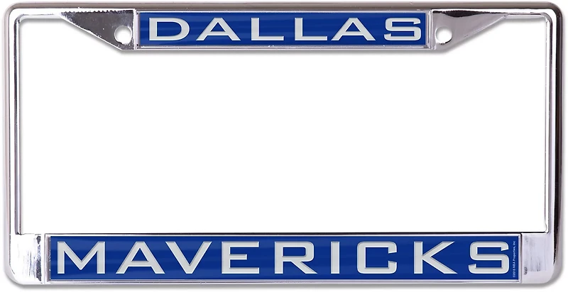 WinCraft Dallas Mavericks Inlaid Mirror License Plate Frame