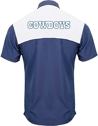 Antigua Men's Dallas Cowboys Angler Woven Button-Down Shirt