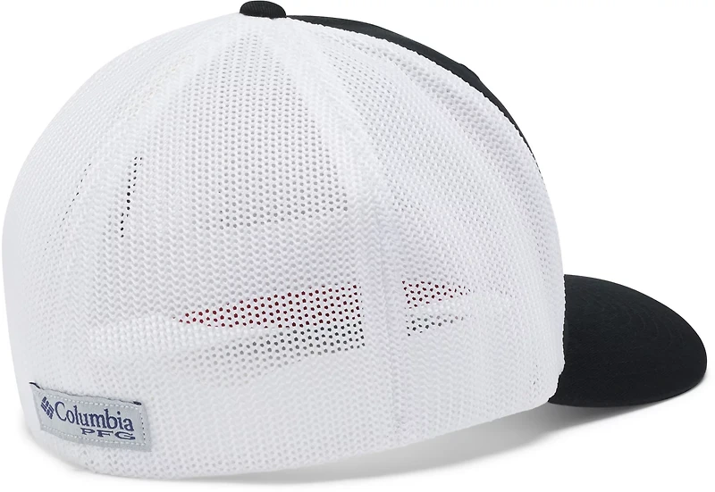 Columbia Sportswear Men's University of Georgia Mesh Fish Flag Ball Cap