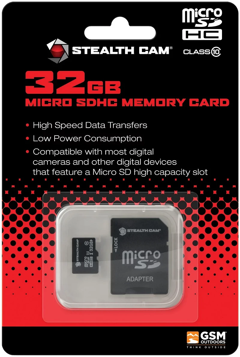 Stealth Cam 32GB Micro SDHC Memory Card