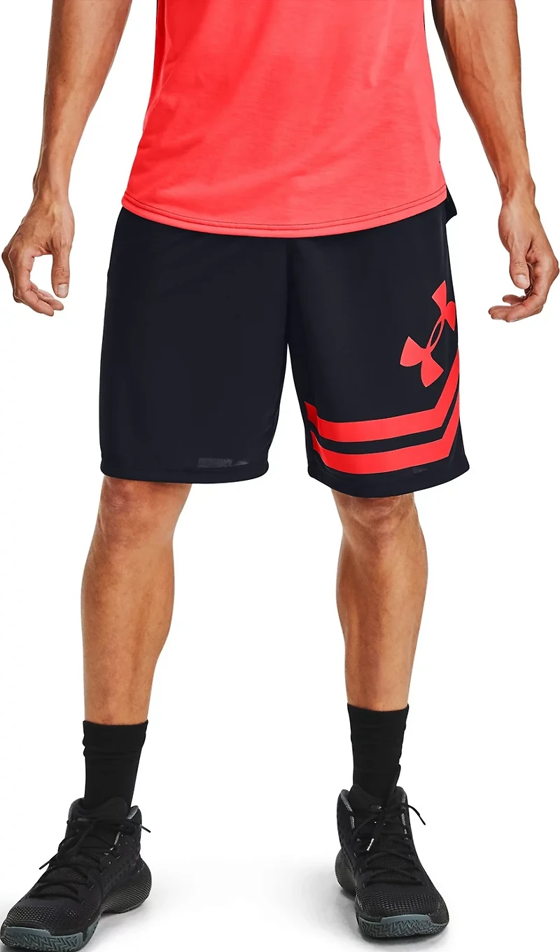 Under Armour Men's Baseline Court Basketball Shorts 10