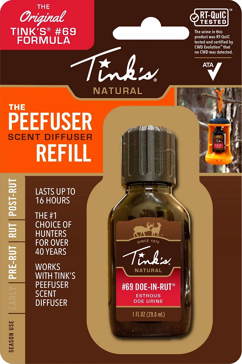 Tink's Peefuser Refill #69 Doe-in-Rut Natural Estrous Urine