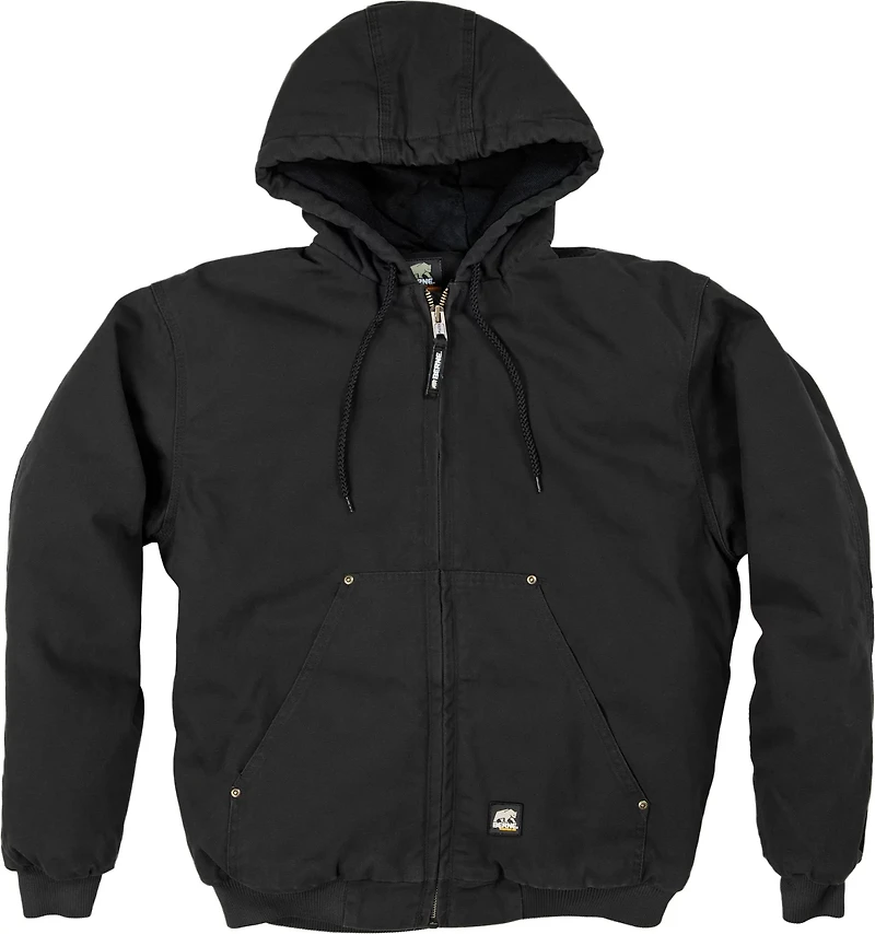 Berne Men's Highland Washed Hooded Jacket