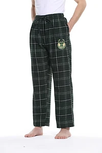 College Concepts Men's Milwaukee Bucks Ultimate Flannel Pants