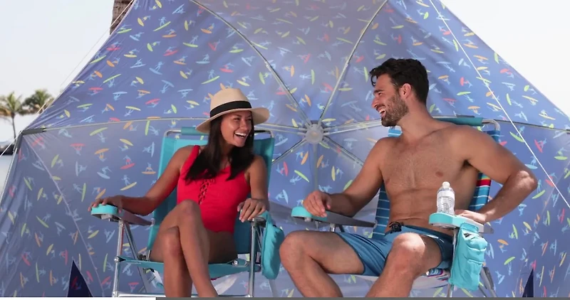 ShelterLogic RIO Surf Power Surfers Pop-Up Beach Shelter