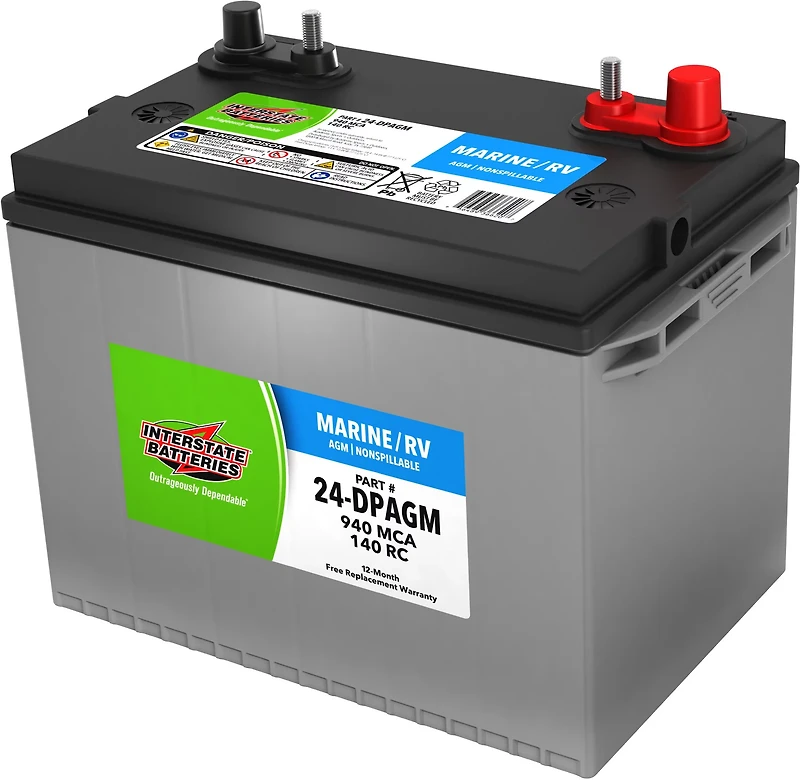 Interstate Batteries Marine 24AGM Battery