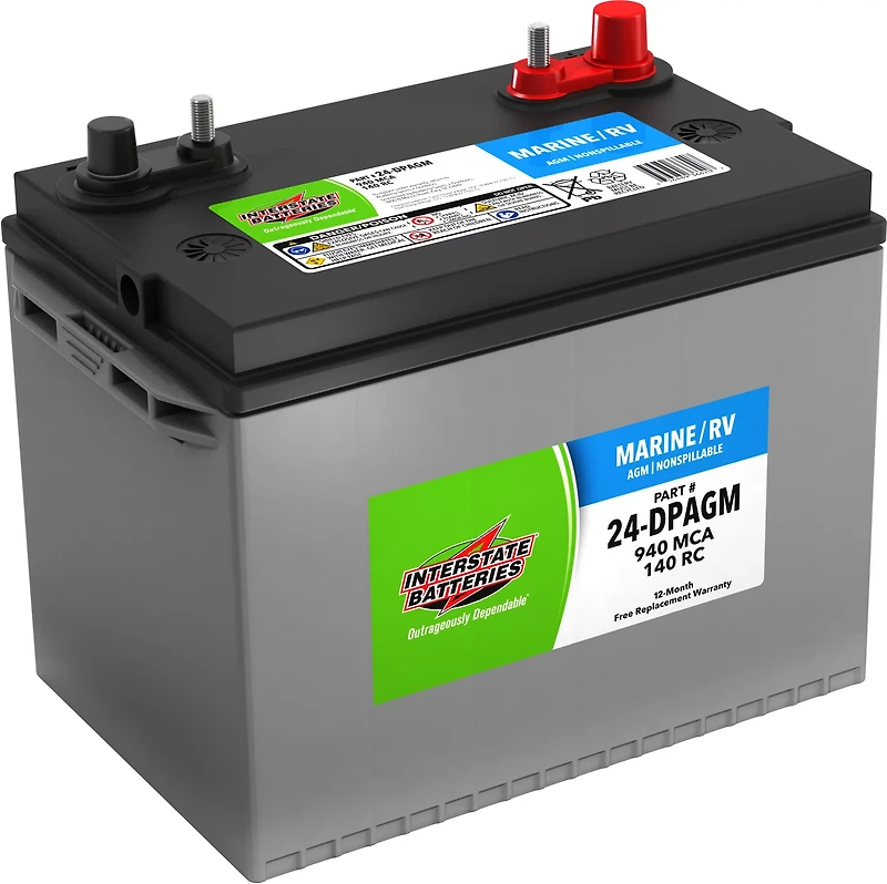 Interstate Batteries Marine 24AGM Battery