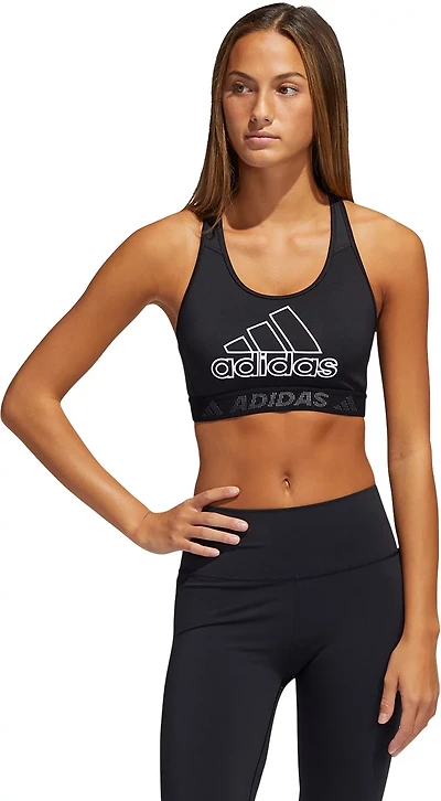 adidas Women's Don't Rest Badge of Sport Medium Support Sports Bra
