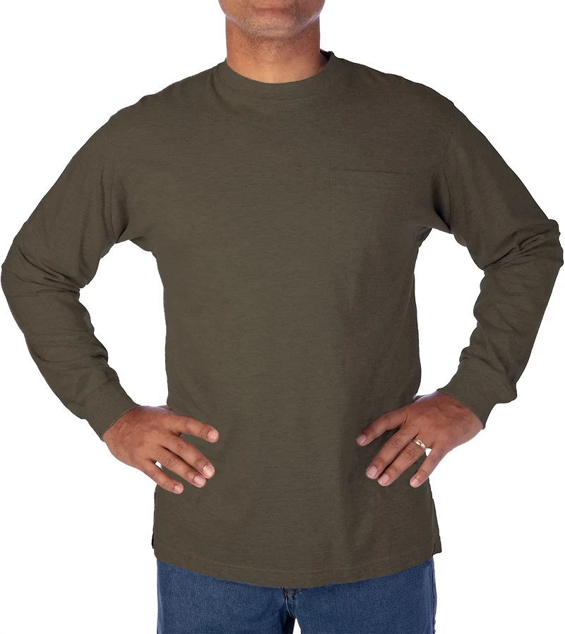 Smith's Workwear Men's Extended Sleeve Pocket T-shirt
