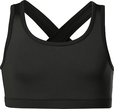 BCG Girls' Athletic Solid Light Support Sports Bra