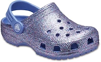 Crocs Girls' Classic Glitter Clogs