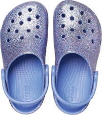 Crocs Girls' Classic Glitter Clogs