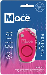 Mace 130 dB Personal Alarm Keychain with Whistle