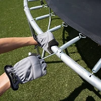 AGame ft Round Trampoline with Enclosure