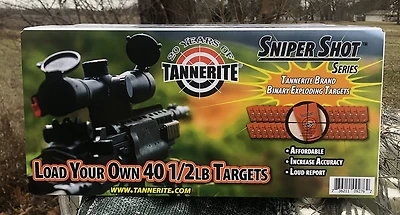 Tannerite Sniper Shot Series Target Making Kit