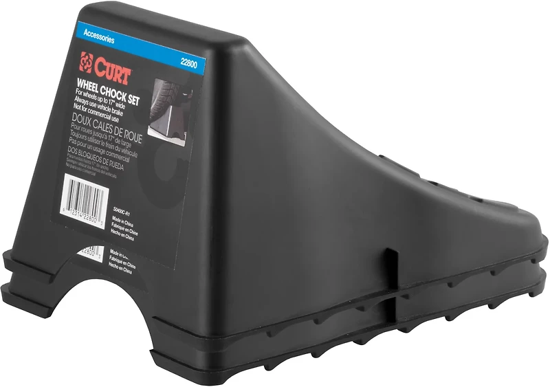 CURT Wheel Chock Pair